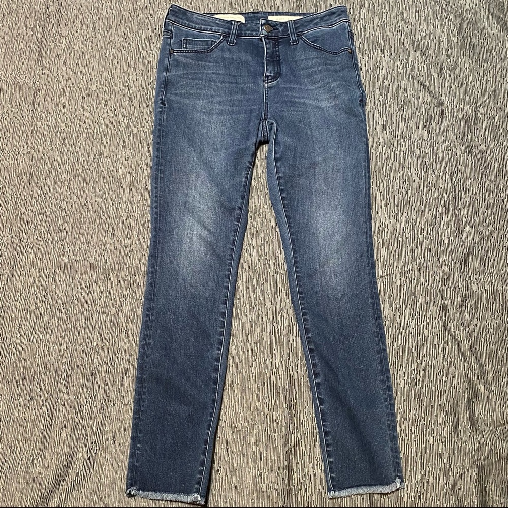 Pilcro and The Letterpress Script Skinny Jeans